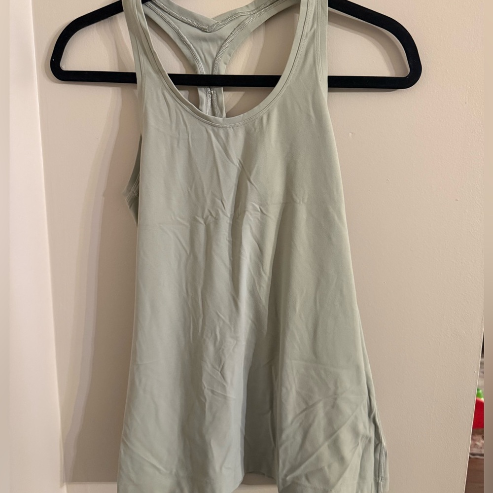 Lululemon Racerback Tank Top-Light Sage Green